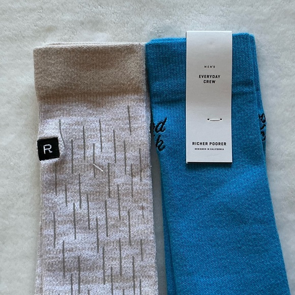 (2) Richer Poorer Classic Crew Mens Socks - Picture 2 of 6